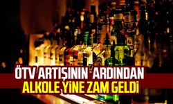 ÖTV artışının ardından alkole yine zam geldi