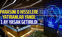 Parasını o hisselere yatıranlar yandı: 1 ay yasak getirildi