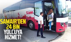 Samsun'da ulaşımda SAMAIR dönemi! 24 bin yolcuya hizmet