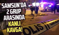 Samsun Adalet Mahallesi'nde 2 grup arasında bıçaklı kavga!