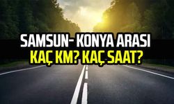 Samsun- Konya arası kaç km? Kaç saat?