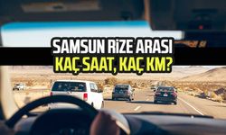 Samsun - Rize arası kaç saat, kaç km?