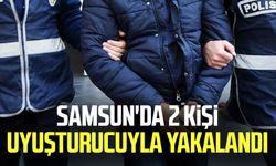 Samsun'da 2 kişi uyuşturucuyla yakalandı