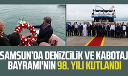 Samsun’da Denizcilik ve Kabotaj Bayramı'nın 98. yılı kutlandı