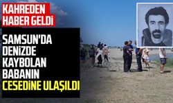 Samsun'da denizde kaybolan Abdullah Taşlıtepe'nin cesedine ulaşıldı!