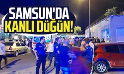 Samsun'da kanlı düğün! 4 yaralı