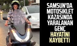 Samsun'da motosiklet kazasında yaralanan Ertuğrul Pank hayatını kaybetti