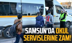 Samsun'da okul servislerine zam geldi