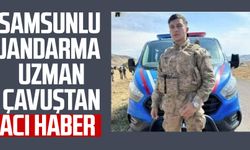 Samsunlu jandarma uzman çavuş Berzah Şahan Coşkun'dan acı haber