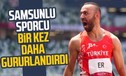 Samsunlu sporcu Necati Er, Paris 2024'te Türkiye'yi temsil edecek!