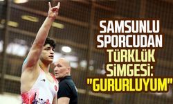 Samsunlu milli güreşçi Alperen Berber'den Türklük simgesi: "Gururluyum"