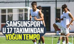 Yılport Samsunspor U 17 takımından yoğun tempo