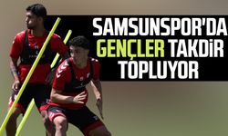 Samsunspor'da gençler takdir topluyor