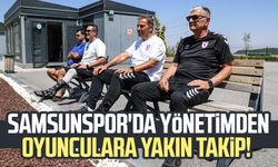 Samsunspor'da yönetimden oyunculara yakın takip!