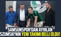 Samsunspor'dan ayrılan Szumski'nin yeni takımı belli oldu!
