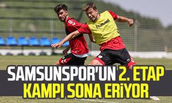 Samsunspor'un 2. etap kampı sona eriyor