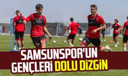 Samsunspor'un gençleri dolu dizgin