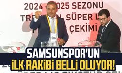 Samsunspor'un ilk rakibi belli oluyor! Süper Lig fikstür çekimi