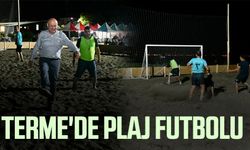 Terme'de Plaj Futbolu