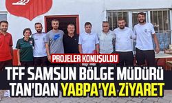 TFF Samsun Bölge Müdürü Haluk Tan'dan YABPA'ya ziyaret