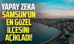 Yapay zeka Samsun'un en güzel ilçesini açıkladı!