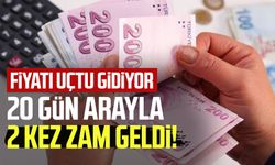 20 gün arayla 2 kez zam geldi! Fiyatı uçtu gidiyor