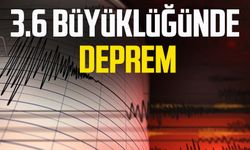 Çanakkale’de deprem! Ayvacık açıklarında 3,6 sarsıntı