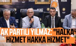 AK Partili Yusuf Ziya Yılmaz: "Halka hizmet hakka hizmet"