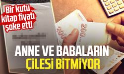 Anne ve babaların çilesi bitmiyor: Bir kutu kitap fiyatı şoke etti