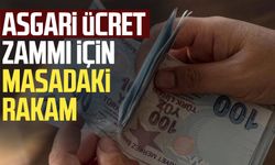 Asgari ücret zammı için masadaki rakam