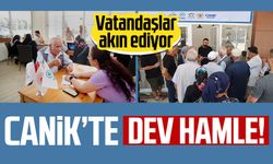 Canik’te kentsel dönüşüm hamlesi! Vatandaşlar akın ediyor