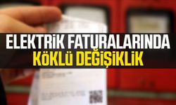 Elektrik faturalarında köklü değişiklik