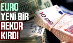 Euro yeni bir rekor kırdı