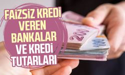 Faizsiz kredi veren bankalar ve faizsiz kredi tutarları