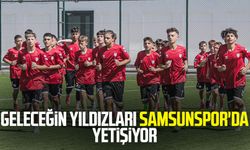 Geleceğin yıldızları Samsunspor'da yetişiyor