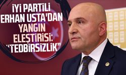 İYİ Partili Erhan Usta'dan yangın eleştirisi: "Tedbirsizlik"