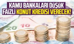 Kamu bankaları düşük faizli konut kredisi verecek!