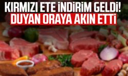 Kırmızı ete indirim geldi! Duyan oraya akın etti