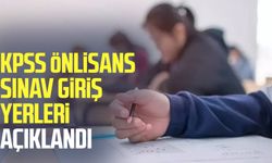 2024 ÖSYM KPSS önlisans sınav giriş yerleri açıklandı