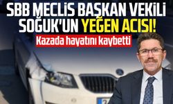 SBB Meclis Başkan Vekili Nihat Soğuk'un yeğen acısı