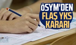 ÖSYM'den flaş YKS kararı