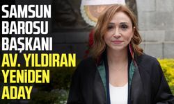 Samsun Barosu Başkanı Av. Pınar Gürsel Yıldıran yeniden aday