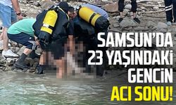 Samsun Çarşamba'da 23 yaşındaki Ömer Güler barajda boğuldu