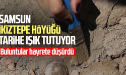 Samsun İkiztepe Höyüğü tarihe ışık tutuyor