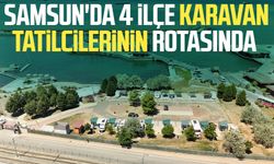 Samsun'da 4 ilçe karavan tatilcilerinin rotasında