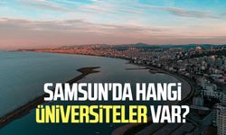 Samsun'da hangi üniversiteler var?