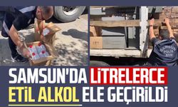 Samsun'da litrelerce etil alkol ele geçirildi