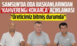 Samsun'da oda başkanlarından 'kahverengi kokarca' açıklaması