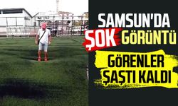 Samsun'da şok görüntü: Görenler şaştı kaldı