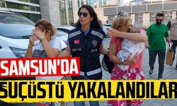 Samsun Atakum'da suçüstü yakalandılar